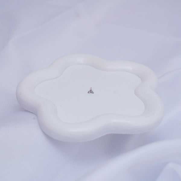 Crystal Bloom Stud