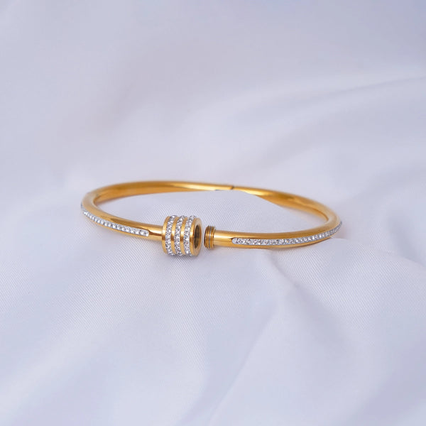 The Axis Pavé - Gold
