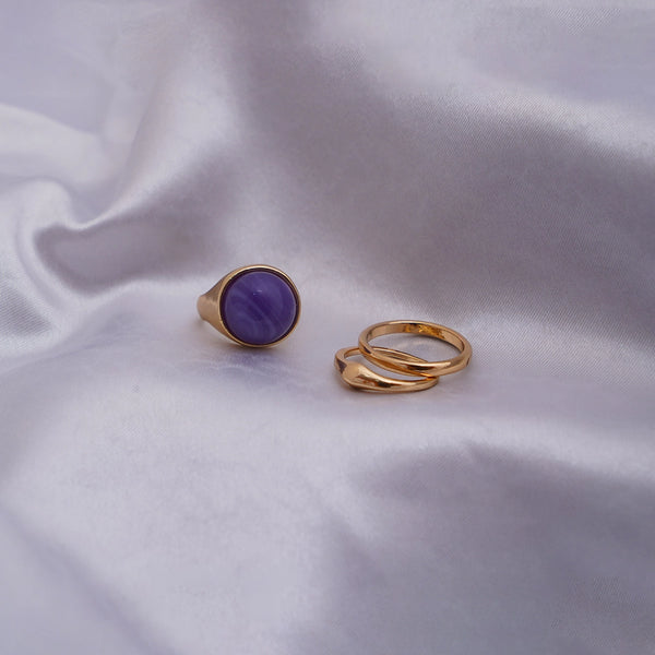 Viola  Ring Set